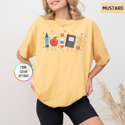 Funny Teacher Life Shirt | Back to School Comfort Colors Tee