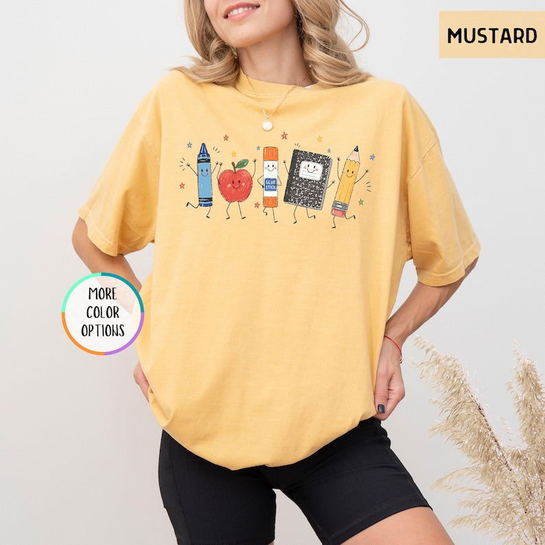Funny Teacher Life Shirt | Back to School Comfort Colors Tee