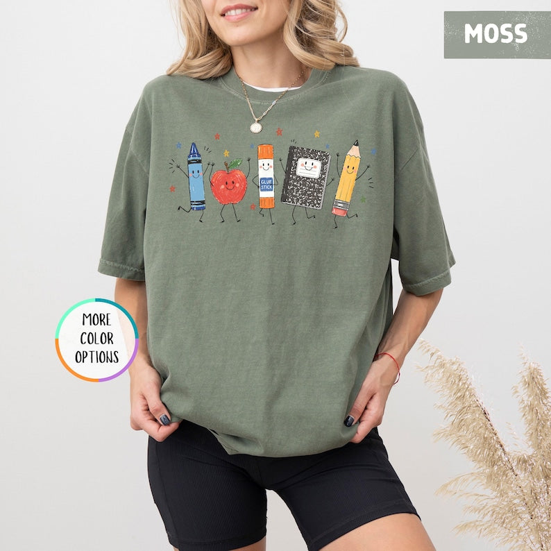 Funny Teacher Life Shirt | Back to School Comfort Colors Tee