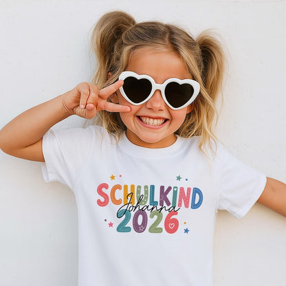 First Day of School 2026 T-Shirt – Personalized Shirt with Name
