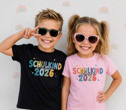 First Day of School 2026 T-Shirt – Personalized Shirt with Name