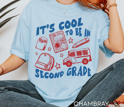 Second Grade Teacher T-shirt, Back To School Team Shirt, Teacher First Day of School Tee, Teacher appreciation Gift