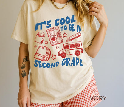 Second Grade Teacher T-shirt, Back To School Team Shirt, Teacher First Day of School Tee, Teacher appreciation Gift