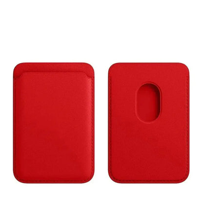 Magnetic Leather Card Holder Wallet for iPhone