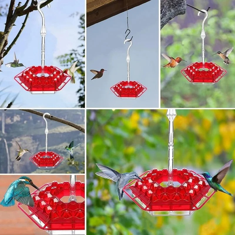 Ant Proof Hummingbird Feeder Outdoor Hanging Perch
