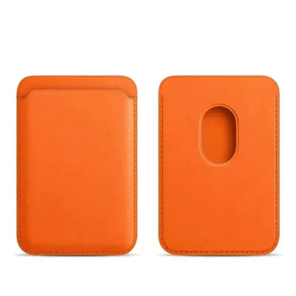 Magnetic Leather Card Holder Wallet for iPhone