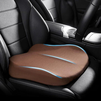 Adult Car Seat Booster Cushion Memory Foam 3 Inch Seat Height Pad