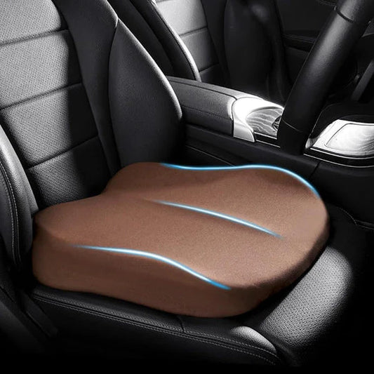 Adult Car Seat Booster Cushion Memory Foam 3 Inch Seat Height Pad