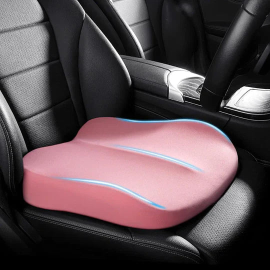 Adult Car Seat Booster Cushion Memory Foam 3 Inch Seat Height Pad