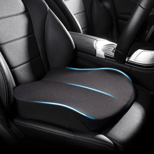 Adult Car Seat Booster Cushion Memory Foam 3 Inch Seat Height Pad
