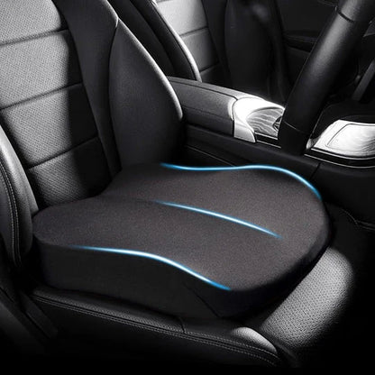 Adult Car Seat Booster Cushion Memory Foam 3 Inch Seat Height Pad