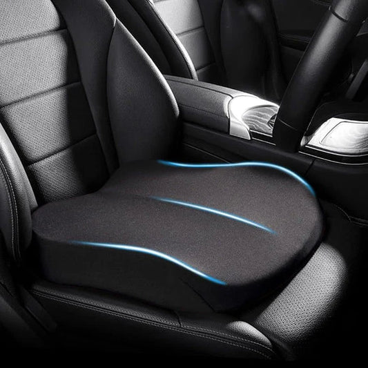 Adult Car Seat Booster Cushion Memory Foam 3 Inch Seat Height Pad