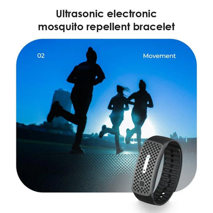 Ultrasonic Mosquito Repellent Bracelet USB Rechargeable